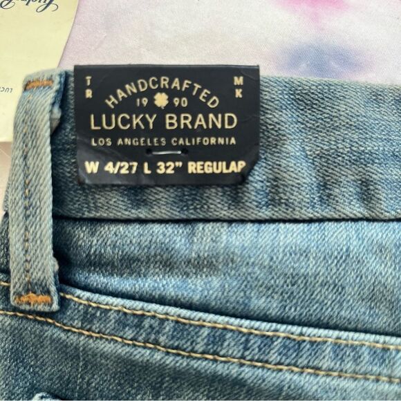 NWT Lucky Brand “Sweet Jean” Straight Curvy Mid Rise Med Wash Denim Jeans - Picture 14 of 16